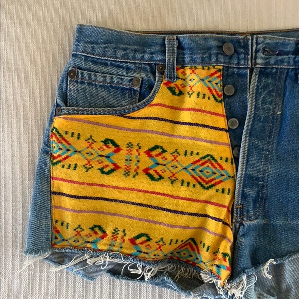 Custom Vintage Levi Jean Shorts- Size 27/28 ☀️